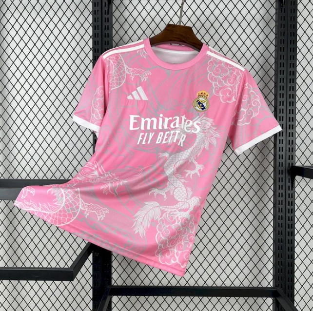 Real Madrid Pink Dragon Edition Jersey 2025/26