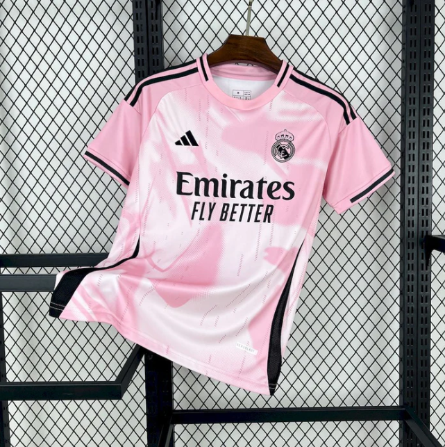 Real Madrid Away Jersey 2025/26 – Pink