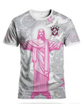 Brazil Jesus Special Edition Jersey – Grey & Pink