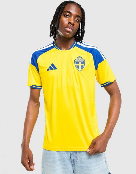 Sweden 2026 World Cup Home Shirt